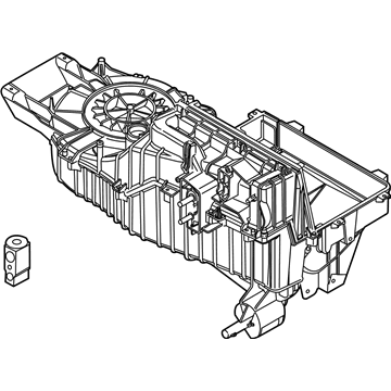 Ford DG1Z-19850-B Evaporator Assembly