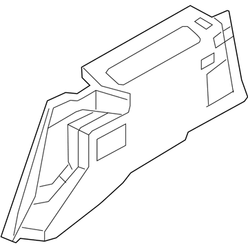 Ford FL7Z-7831012-AA Trim Assembly - Quarter