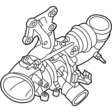 Ford CB5Z-6K682-A Turbocharger Assembly