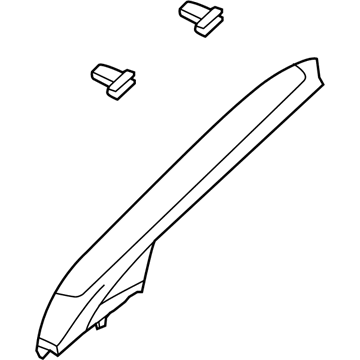 Ford CV4Z-7803598-AA Moulding - Windshield