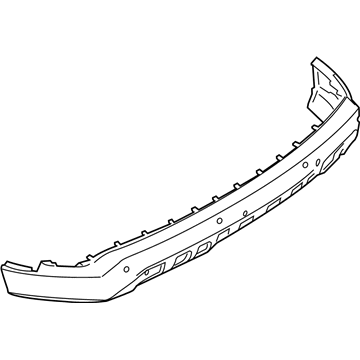 2019 Ford Edge Bumper - KT4Z-17K835-XAPTM