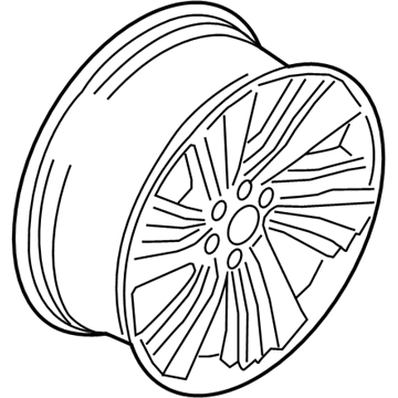 Ford JL7Z-1007-E Wheel Assembly