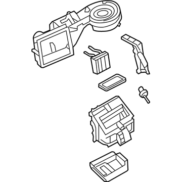 Ford 8L2Z-19850-D Evaporator Assembly