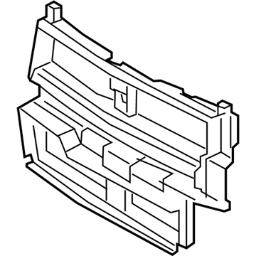 Ford HP5Z-8B455-A Bracket - Radiator Grille