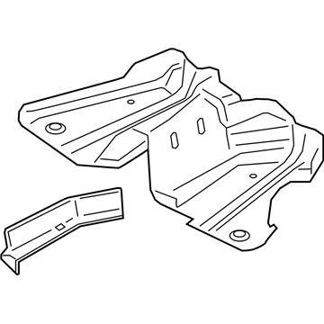 Ford GD9Z-9A032-A Heat Shield