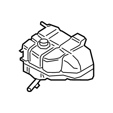 Ford EB3Z-8A080-D TANK Assembly - RADIATOR OVERFLOW