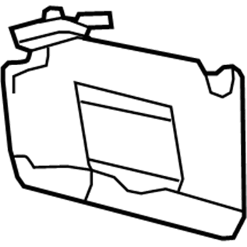 Ford CL3Z-1504105-FB Sun Visor Assembly