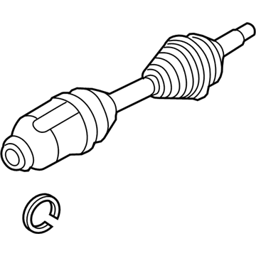 Ford DG1Z-3B436-D Front Axle Shaft