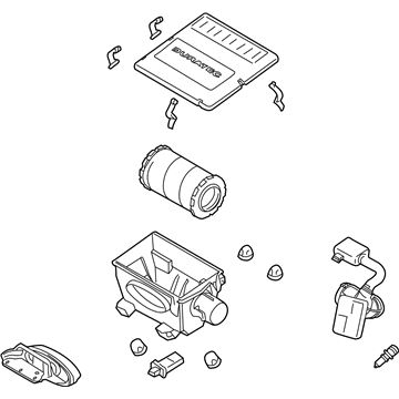 Ford AL8Z-9600-A Cleaner Assembly - Air