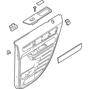 Ford 7A1Z-7827406-CA Panel Assembly - Door Trim