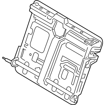 Ford DU5Z-96613A39-D Frame - Rear Seat Back Retaining