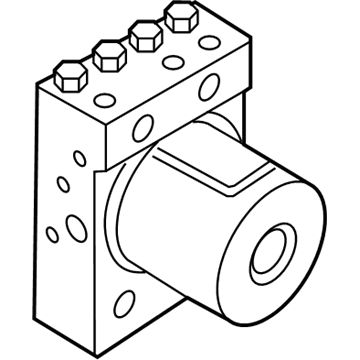 Ford FL1Z-2C215-B Abs Control Unit