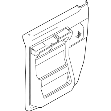 Ford 9C2Z-1523943-BB Panel Assembly - Door Trim