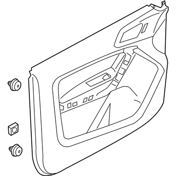 Ford KB3Z-2623942-GA PANEL ASY - DOOR TRIM