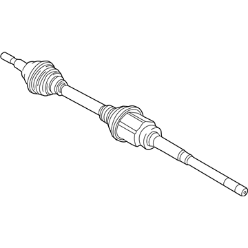 Ford F2GZ-3B436-AH Shaft - Front Axle