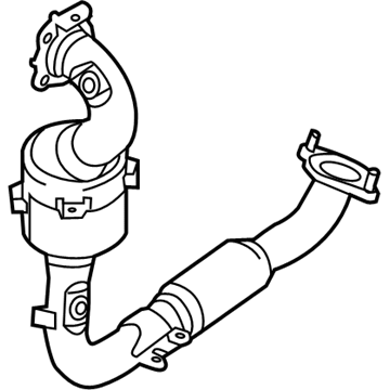 Ford F1FZ-5E212-A Catalytic Converter Assembly