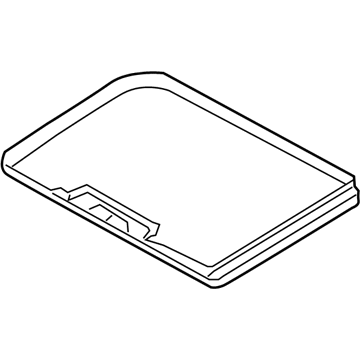 Ford AH6Z-54519A02-AB Panel Assembly - Sliding Roof Sunshane