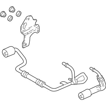 2018 Ford Expedition Oil Cooler Hose - JL3Z-7R081-A