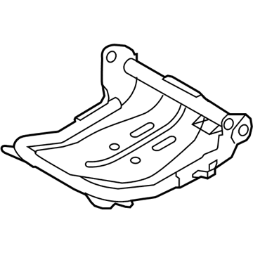 Ford 9L3Z-1663160-A Frame And Spring - Rear Seat Cushion