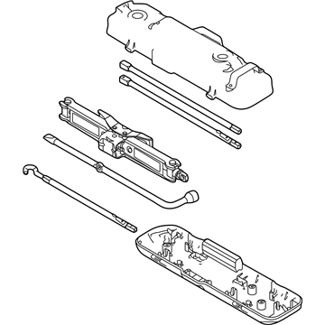 Ford AL3Z-17080-C Jack Assembly - Lifting