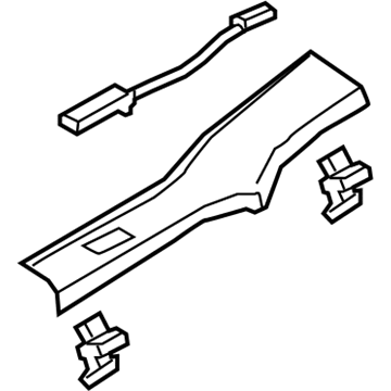 Ford GD9Z-5413228-EE Plate - Door Scuff