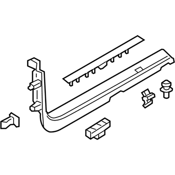 Ford GD9Z-5413208-BG Plate - Door Scuff