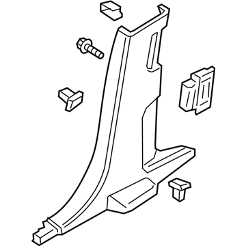 Ford GD9Z-5424347-BC Trim - "B" Pillar