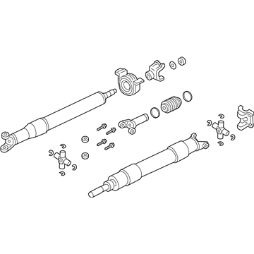 2019 Ford F-550 Super Duty Drive Shaft - HC3Z-4R602-EY