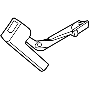 Ford FL3Z-1660045-GJ Buckle Assembly - Seat Belt