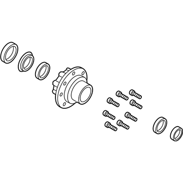 Ford HC3Z-1109-C Hub Assembly - Wheel