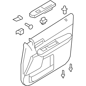 Ford 9E6Z-7823943-BB Panel Assembly - Door Trim