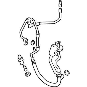 2016 Lincoln MKX A/C Hose - E1GZ-19972-A