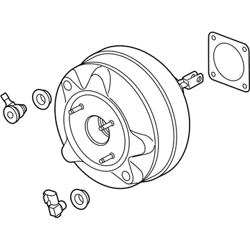 2015 Ford Mustang Brake Booster - FR3Z-2005-E