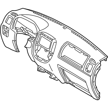 Ford YL8Z-7804320-GAB Panel - Instrument