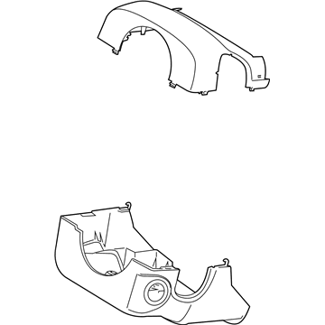 Ford FL3Z-3530-DD Shroud Assembly - Steering Column