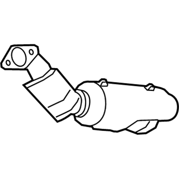 2017 Ford F-150 Catalytic Converter - HL3Z-5E212-E