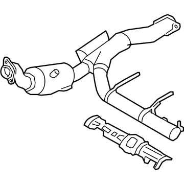 Ford GL3Z-5E212-B Catalytic Converter Assembly