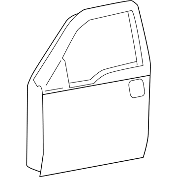 Ford 4L3Z-1520124-EA Door Assembly - Front