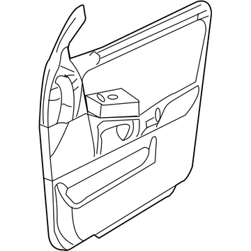 Ford 7L1Z-7823942-AC Trim Assembly - Front Door