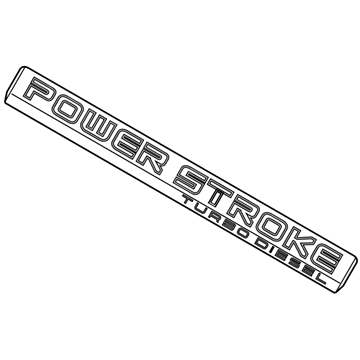 Ford HC3Z-9942528-F Nameplate