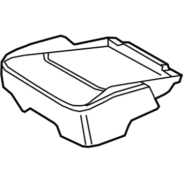 Ford JL1Z-7863804-AF Rear Seat Cushion Cover Assembly