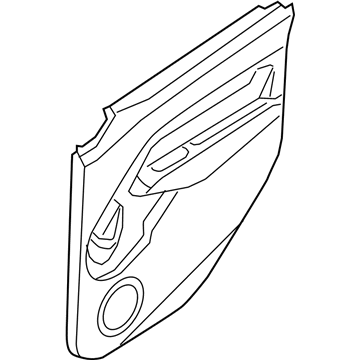 Ford DT1Z-17237A04-RD Seal - Door Panel Lining