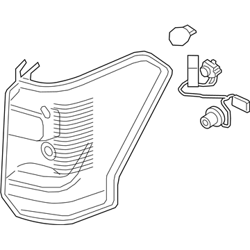 Ford JL1Z-13404-C Lamp Assembly - Rear