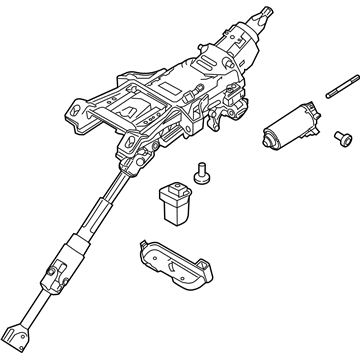 2019 Lincoln MKC Steering Column - EJ7Z-3C529-C