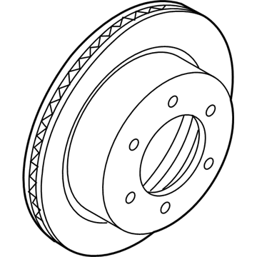 Ford KB3Z-2C026-A ROTOR ASY - BRAKE