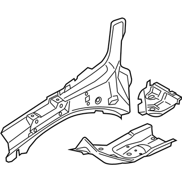 Ford DP5Z-6310463-A Member Assembly - Floor Side