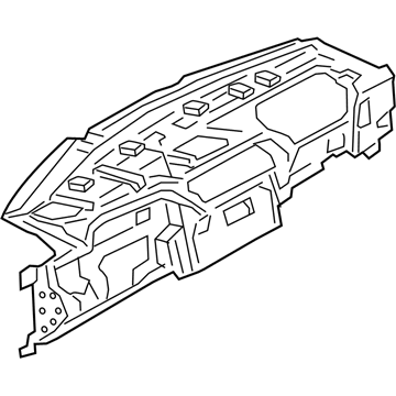 Ford GD9Z-5404320-A Panel - Instrument