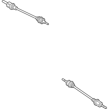 Ford F2GZ-4K138-A Shaft Assembly