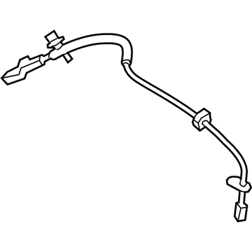 2018 Lincoln Continental ABS Sensor - K2GZ-2C190-D