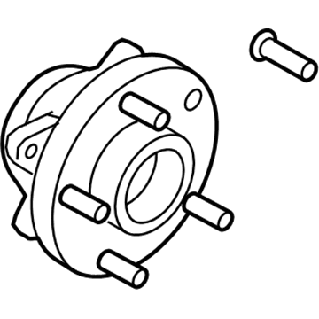 Ford HP5Z-1104-B Hub Assembly - Wheel